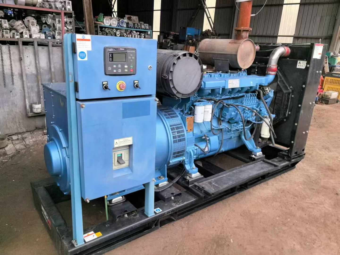 河西500kW 柴油发电机组可带动设备功率的计算公式是什么？