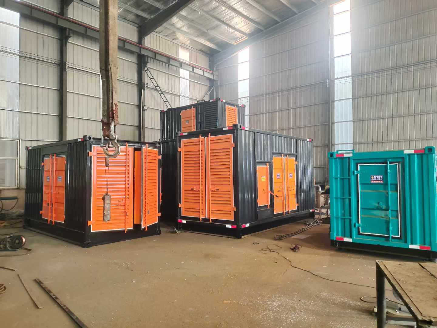 河西500kw柴油发电机组可以带动多少功率设备？