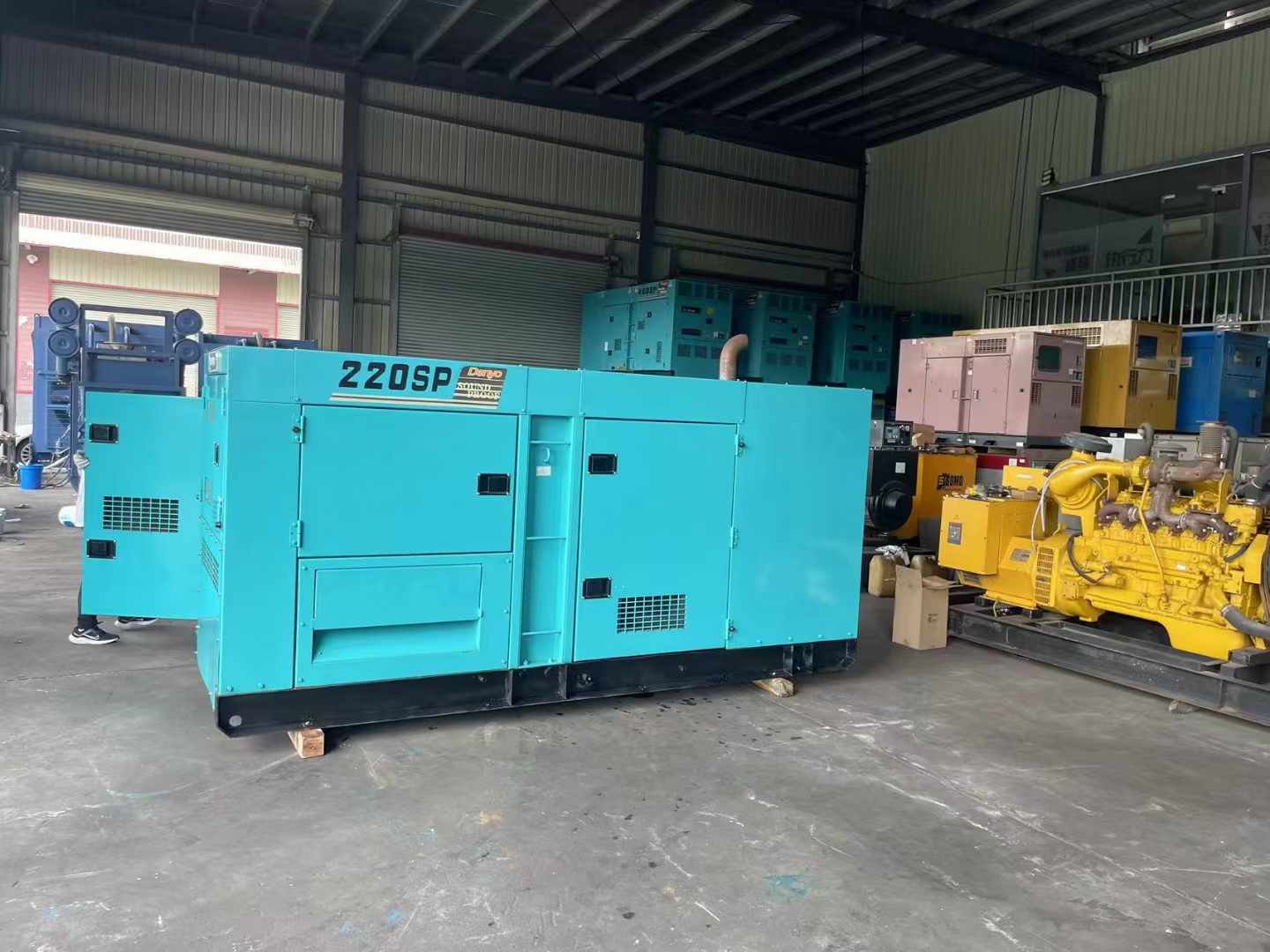 河西600kW柴油发电机组带载能力？