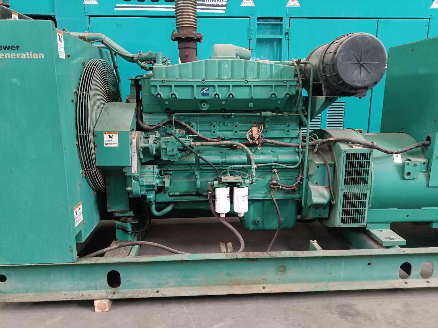 河西过载会对 600kW 柴油发电机组造成哪些损害？